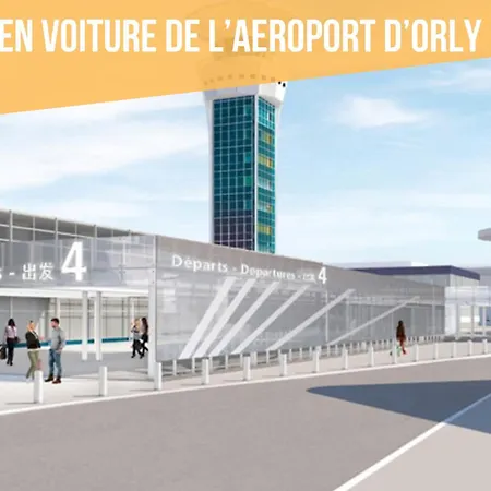 Le Cosy Yellow Lumineux A 5 Min De La Gare D'evry Avec Parking Gratuit Courcouronnes